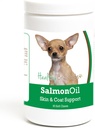 Sănătoși Rase Chihuahua Somon ulei Soft Chews 90 Count