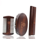 Kit pentru bărbaţi cu barbă - Stilul european de vintage w/Beard Comb, Periul de bar, Barul de barbă - Concentrându-se pe îngrijirea bărbii masculine, stăpânind barba bărbaţilor din întreaga lume