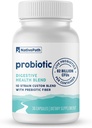 NativePath Daily Probiotic, 10-Strain Blend Probiotics Supliment pentru bărbaţi şi femei, 82 miliarde CFU - 30 Conte