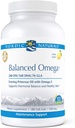 Nordic Naturals Pro Echilibrat Omega - ulei de pește și de seară Primrose ulei, 240 mg EPA, 160 mg DHA, 76 mg GLA, susține echilibru hormonal și sănătos piele*, 180 Geluri moi