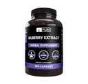 Ingrediente originale pure Extract de afine (365 capsule) Nu magneziu sau umpluturi de orez, întotdeauna pur, Lab verificat