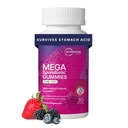 Microbiome Labs MegaSporeBiotic Kids Probiotic - Spore based Gummy Probiotice pentru copii - Suporturi Gut Health & Imunity with Bacillus Probiotic Blend - Berry Flavored (30 Gummies)