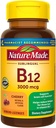 Natural Made Vitamina B-12 3000 MCG Sublingual, 40 Count (Pachet de 3)