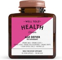 Bine spus anti-Aging Skin Supplement Health Age Defier cu Amla organic, Cacao, și Resveratrol de struguri organici - non-GMO + Vegan (60 capsule)