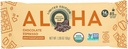 Aloha Organic Chocolate Espresso Proteine Bars, 14g Plant-Based Proteine, 85mg Cafeina, USDA Certified Organic, Gluten Free & Non-GMO, 1.98 Oz (Pachet de 12)