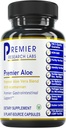 Premier Research Labs Premier Aloe - Aloe Vera Capsules, Aloe Vera Supplement, Acemannan, Aloe Pills for Digestive Health & Immune Support, Aloe Gel Extract Caps - 30 Capsule vegetariene