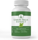 Ingrediente originale pure Lemon Balm Extract (100 capsule) întotdeauna pură, fără aditivi sau Fillers