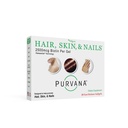 Wellgenix Purvana Păr, piele, și unghii Vitamina - 2500mcg Biotin, Acid folic, DMAE, extract de semințe de struguri - O zi Softgels - POSS & Postpartum suport pierderea părului - (30 Conte)