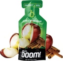 Nutriție Boom - Carb Boom Energy Gel - Geluri de energie preparate din fructe - Gel de antrenament - Gel energetic pentru ciclism - Gel de funcționare - Gel de energie naturală - Scorțișoară de mere (24 Pack)