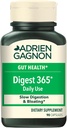 Adrien Gagnon - Digest 365 Natural Digestive Enzime Complex, pentru Digestion Supliment de gaz și balotare ajutor, Restaurare Gut Health - 90 Conte