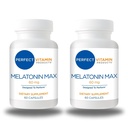 60 mg extra puterea Melatonina MAX - mare doza Melatonina asigura o alimentare Amply a acestui hormon important - 100% medicament-free, Vegan, non-GMO, gluten-free (120 capsule 2-pack)
