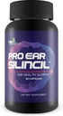 Silincil pentru ureche - Suport pentru sănătate și auz - Ajutor pentru reducerea inelării urechii și a buzzingului - Sprijin pentru umflarea redusă și îmbunătățirea fluxului sanguin - Promovarea auzului optim - Vitamina C, Usturoi