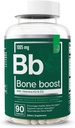 Elemente esenţiale Boost Bone Health Supplement - suport osos şi supliment de calciu cu vitamina D 3, K2, Cissus Quadrangularis pentru concentraţia osoasă - 90 capsule (30 zile de aprovizionare)