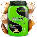Specie Nutritie Izoleaza Pudra de proteine Whey, 100% Whey Izolat pentru cladirea musculara, 27,5g Proteina Per Scoop, Fara Zahar & Fat (Caramel Macchiato, 22 Serviri)