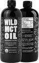 Ulei de MCT sălbatic Organic Nuanțe de cocos  Ulei pentru energie și suport cognitiv 