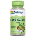 SOLARAY Black Walnut 500 mg - Whole Hull - Tradiţional Herbal Support Formula - non-GMO Verified, Vegan, Lab Verified - 60-Day Guarantee - 100 Servings, 100 VegCaps