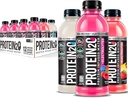 Protein2o 15g Izolat de proteine Whey Infuzat de apă Plus Electroliti, Sugar Free Sports Drink, Gata de băut, Gluten Free, Lactoză Gratuit, Electrolit Variety Pack, 16,9 fl oz Sticla (12 Conte)
