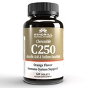 Vitamina C CHEWTBS 250MG TNGR WMILL Dimensiune: 60