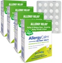 Boiron AllergyCalm Tablets 240 Count, Relief from Allergies and Hay Fever Simptome de strănut, Runny Nose, Itchy Eyes, Throat, Alergie Calm Tabs (Formally RhinAllergy) (Pachet de 4 60ct Boxe)