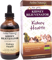 Amber NaturalZ Rinichi Rejuvenator Suplimentul Herbal pentru câini, pisici, păsări, iepuri de curte, și Guineea Porci 