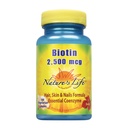 Natura's Life Biotin 2500mcg 