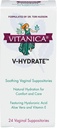 Vitanica V-Hydrate, acid hialuronic Sacrificii vaginale pentru confort și hidratare vaginală cu Aloe Vera și vitamina E, Hormone-Free & Drug-Free, Vegan, 2 Luna de aprovizionare, 24 Conte