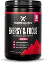 Wilderness Athlete - Energy & Focus | Energy Booster for Women & Men - Energy Drink Mix with Natural Caffeine - Low-Carb, Zero Sugar Energy Drink Powder - 30 Serving Energy Drink Tub (Cherry Limeade)