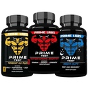 Prime Labs Prime Test Testosteron Booster + Night Duty Sleep Supplement + Tongkat Ali Plus (60 Count Fiecare)