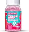 Keto ACV Gummies pentru pierderea in greutate - Delicious 1500MG Otet de cidru de mere cu mama, Probiotice, Vitamine B6 & B12, Vegan & Non-GMO - Suportă metabolismul și grăsime arde pentru femei, 60 Vegan