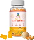 5 mg Melatonina Gummies, Sleep Support for Adulti, Melatonin Supplements for Sleeping, 60 Cantaloupe-Flavored Gummies