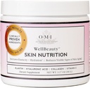 OMI Wellbeauty Skin Nutrition, dovedit clinic pentru a crește elasticitatea și de a reduce semnele vizibile de imbatranire a pielii, franceză marină Elastin, Colagen, Acid hialuronic, vitamina C, 1 lună de aprovizionare, 3.17oz