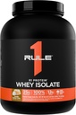Articolul 1 Proteina R1 Whey Izolat - cu 25g Proteina & 6g BCAA Exclusiv din surse izolate și hidrolizate pentru recuperarea antrenamentului (5 lire*, Vanilla Butter Cake)