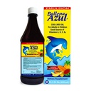 Ballena Azul Aceite de Hígado de Bacalao para Adultos y Niños, COD Ulei de ficat pentru adulți și copii, Sursa bună de vitamine, Supliment alimentar, Omega 3 (Fructe tropicale 15 OZ)
