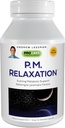 ANDREW LESSMAN P.M. Relaxare - 90 capsule - Suport natural pentru Gentle Restful Sleep with Melatonin, Valerian, Passionflower, Hops, Chamomile. Nici o dimineaţă Grogginess mici uşor de înghiţit capsule