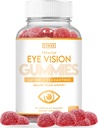 Generic Cyrixs Health Eye Vision Gummies - Lutein & Zeaxanthin Eye Health Supplement for Adulți - Delicious Mango Flavored Eye Vitamine - Eye Comfort și Blue Light Defense for Crystal-Clear Vision
