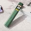Pill Organizator 7 zi, Weekly Travel Pill Case, Daily Pilula Box, Drăguț Pilula Holder to Hold Vitamine, Medicamente, Pastile, Suplimente(Green)