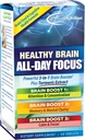 Nutriție aplicată Healthy Brain All-Day Focus - 50 comprimate - Puternic 3-in-1 Booster creier cu extract Turmeric - 25 Servings