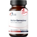 Proiectări pentru sănătate Nattokinaza cu Serrapeptidază - Natto-Serrazime + Enzime  Proteolitice - Proiectate pentru a sprijini un sistem circulator sănătos + Sănătate imună - Suplimentul non-GMO (120 capsule)
