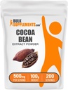 BulkSupplements.com Cocoa Bean Extract de pulbere - Supliment de cacao - Neîndulcit, Vegan & Gluten gratuit, 500 mg pe Serving, 100g (3.5 oz) (Pachet de 1)