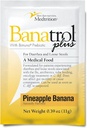 Banatrol® Anti-Diarecul natural cu prebiotice, Relief de diaree cronică, IBS, Diaree recurentă, Alimente medicale susţinute clinic, Neconsacrare, 25 Serviri (Pineapple)