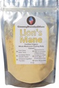 4oz Organic Lion's Mane Mushroom extras din Real Mushroom Fruit Bodys din Nammex 