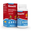 Remedii Redd, Gouch!, Suport suplimentar pentru articulații și niveluri de acid uric, Încurajează un răspuns inflamator sănătos, Tart Cherry & Querbetin, 60 capsule Vegan