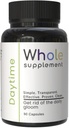 Ziua Nootrop Natural Daily Support - Creier Clarity, Brain Health, Focus, Mood and Energy - Lions Mane, Ashwagandha, La fel, Pasiune Flori 