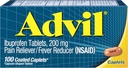 Advil comprimate filmate Durere Relieiver și Reductor de febră, Ibuprofen 200mg
