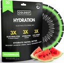 Cel mai rece hidratare - Electroliți Pachete cu pulbere - fără OMG-uri și fără zahăr artificial - Electrolit Drink Mix - Easy Open Single-Serving Stick Drop in Water - 20 Sticks per Pack (Watermelon)