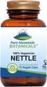 Botanica pura Mountain Botanics Stinging Nettle Leaf Capsule - Kosher Vegan Nettle Capsule cu 500mg Organic Stinging Nettles Leaf