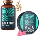WILD Fuel Keto Candy și Saffron Extras Supliment de energie și pierdere în greutate Bundle