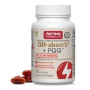Jarrow Formulas QH-absorb + PQQ - 30 Softgels - Supliment alimentar sprijină biogeneza mitocondrială, producția de energie și sănătatea cardiovasculară - până la 30 Serviri