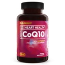 BioEmblem CoQ10 cu BioPerine - 200mg Softgels, înaltă absorbţie - Coenzime Q10 Antioxidant pentru producţia de energie, Heart Health - Natural Form, Non-GMO CoQ10 Supliment - 90 Conte