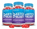 (3 Pack) Cidru de mere Oţet Gumries 1000MG Keto Blast Keto ACV Gummies Formulat cu Pudră de sfeclă de rodie B12 Vegan Non OMG 180 Gummys